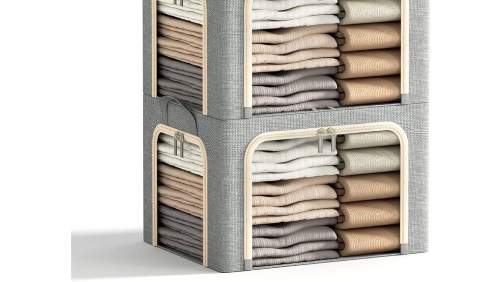 Amazon's space-saving 3-pack of stackable storage bins is just $30