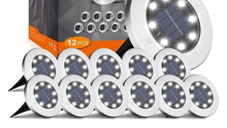 Amazon’s bestselling 12-pack of driveway solar lights with 11,700+ 5-star ratings is just $27