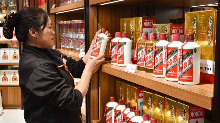 What Chinese liquor maker Moutai’s slump says about the country’s economy