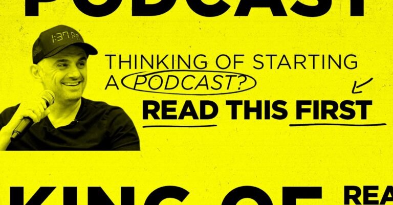 Thinking of starting a podcast? Read this first