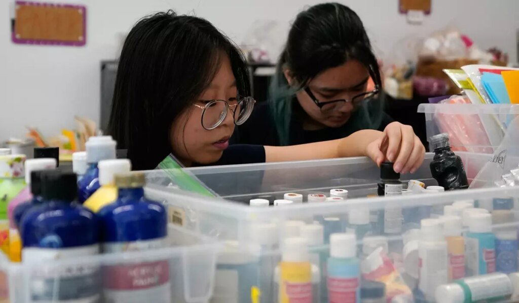 At creative reuse centers, old art supplies get a new life at a fraction of the cost