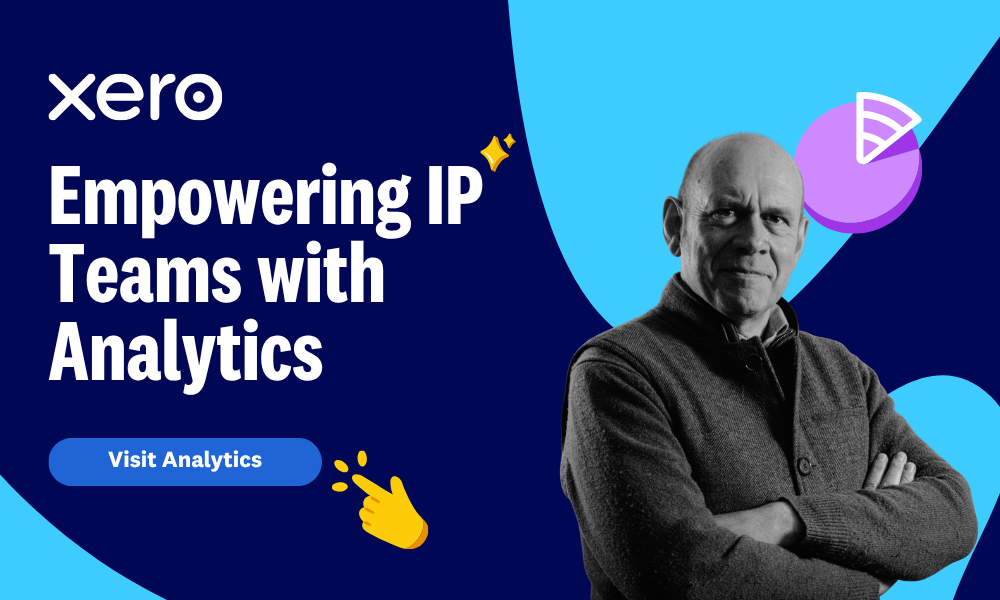 Empowering IP Teams with Analytics: the JD Consulting & Xero Story