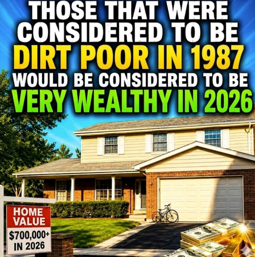 Those That Were Considered To Be “Dirt Poor” In 1987 Would Be Considered To Be Very Wealthy In 2026