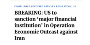 Bessent just put a major bank on the chopping block