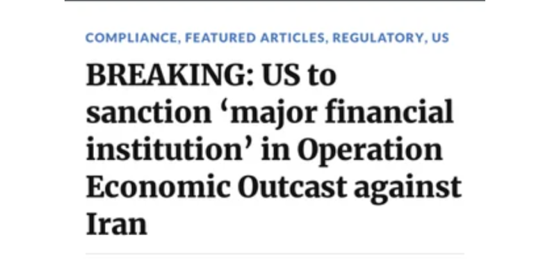 Bessent just put a major bank on the chopping block