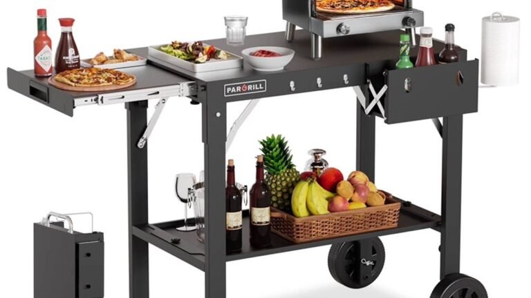 Walmart's bestselling folding grill cart is packed with features and 44% off