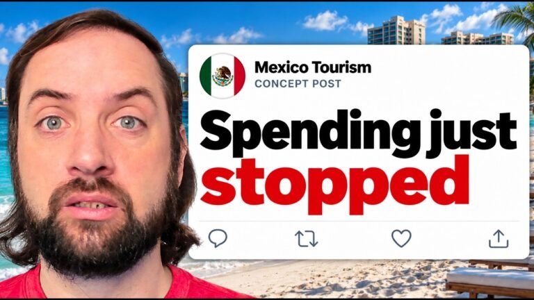 Mexico’s Tourism Just PLUNGED… and Airlines Are Warning of More