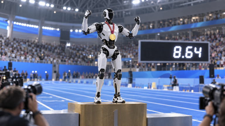 A Robot Just Outran the Fastest Human in History