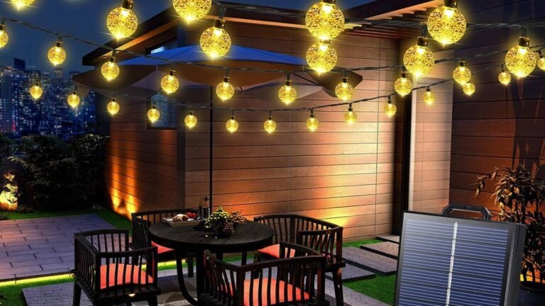 Amazon's 65-foot waterproof globe string lights can transform your outdoor space for $14