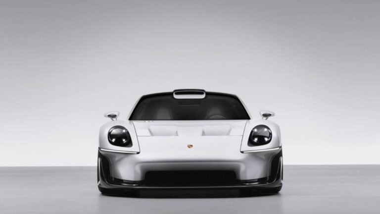 Porsche Mission S concept previews supercar platform above 911