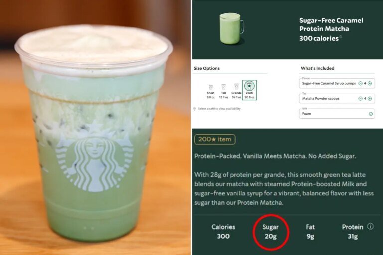 Starbucks sued for allegedly mislabeling ‘sugar-free’ protein drinks