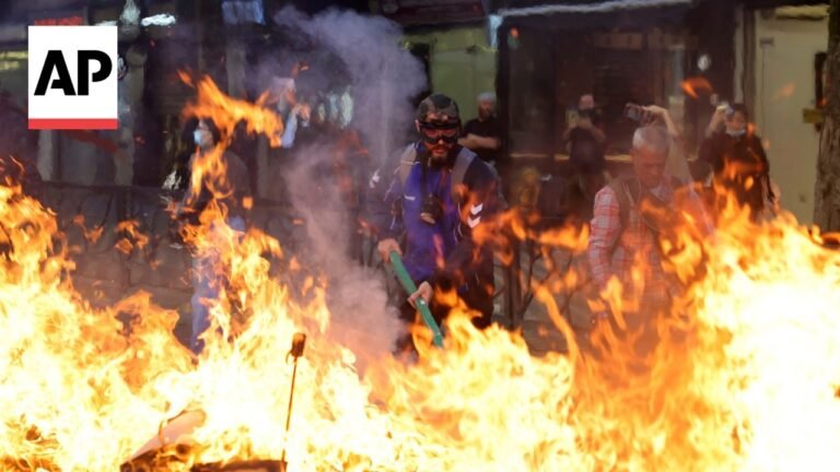 Albania’s months-long Flamingo protests join student marches; Tirana sees fires and clashes 13–14 October