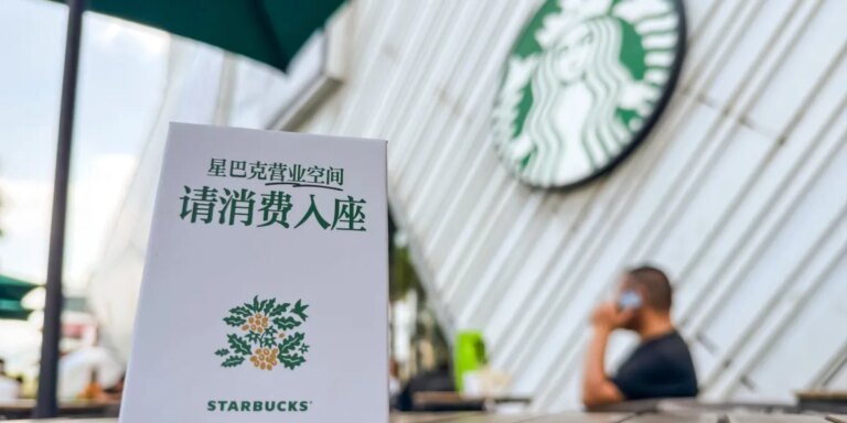 Starbucks China ends free seating, requiring purchases at 8,000 cafés