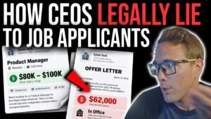 HOW CEOS LEGALLY LIE TO JOB APPLICANTS