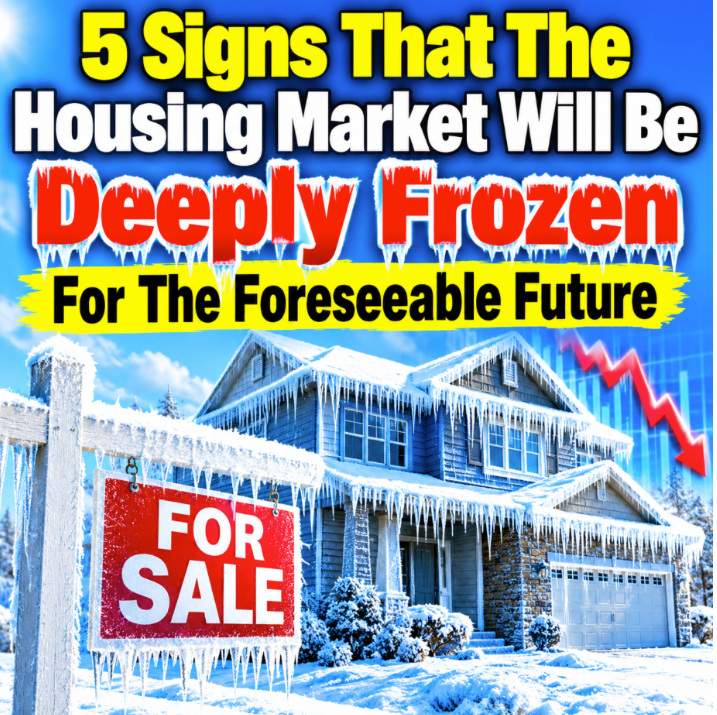 5 Signs That The Housing Market Will Be Deeply Frozen For The Foreseeable Future