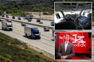 California launches first autonomous freight pilot with Kodiak AI