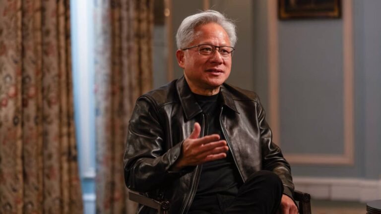 Nvidia dodged the AI selloff, and Jensen Huang has a theory why